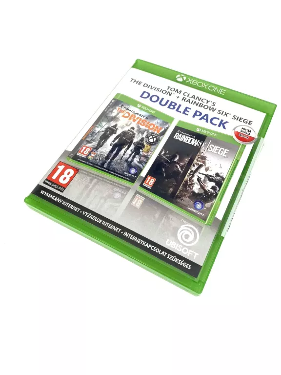 GRA NA XBOX ONE  TOM CLANCY'S  THE DIVISION + RAINBOW SIX SIEGE (2 GRY)