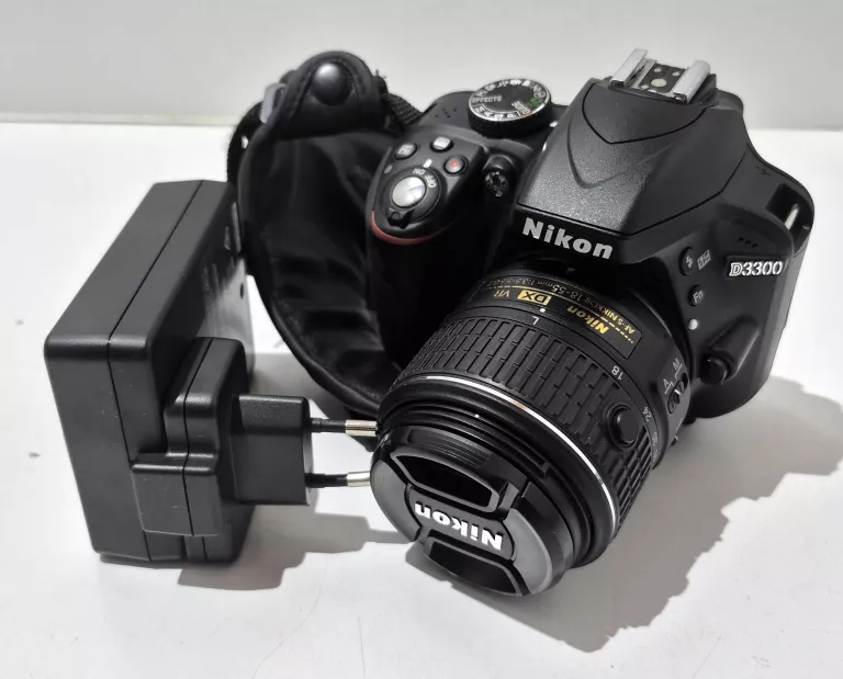 APARAT NIKON D3300 + OBIEKTYW AF-S 18-55MM