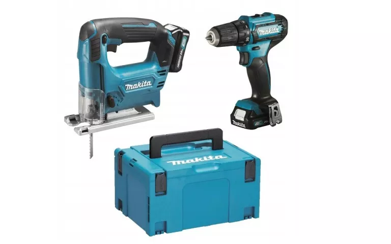 MAKITA ZESTAW CLX237SAJ WKRĘTARKA + WYRZYNARKA SKRZYNIA