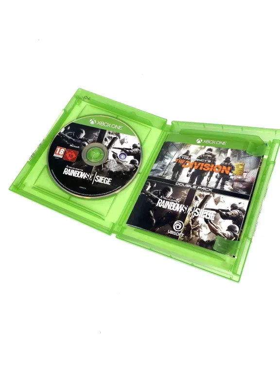 GRA NA XBOX ONE  TOM CLANCY'S  THE DIVISION + RAINBOW SIX SIEGE (2 GRY)