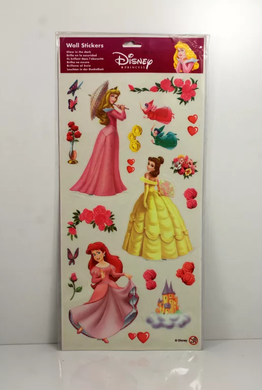 NAKLEJKA ŚWIECĄCA DUŻA BARBIE