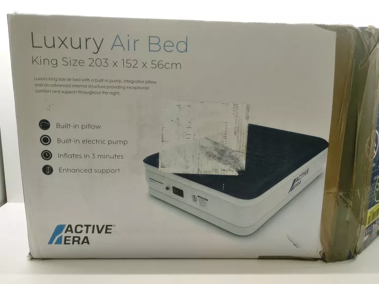 MATERAC LUXURY AIR BED ACTIVE ERA 203X152X56CM