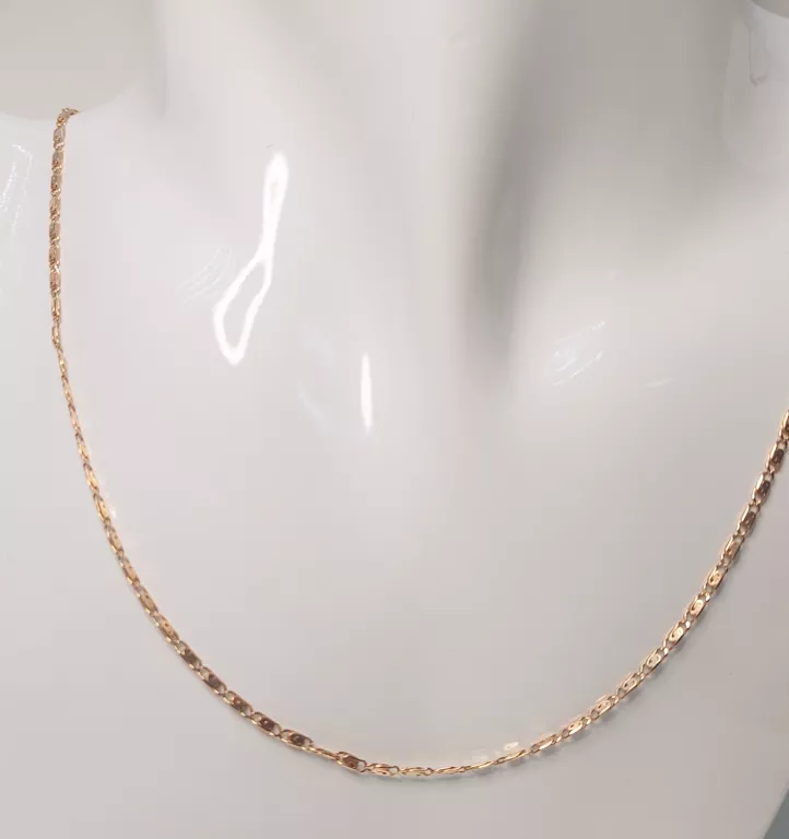 ZŁOTY ŁAŃCUSZEK - RÓŻOWE ZŁOTO - 55 CM./ 5,69G.