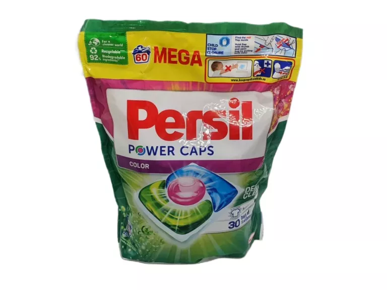 KAPSUŁKI DO PRANIA PERSIL POWER CAPS COLOR 60 SZT