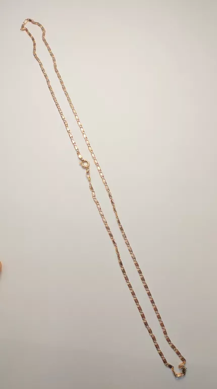 ZŁOTY ŁAŃCUSZEK - RÓŻOWE ZŁOTO - 55 CM./ 5,69G.