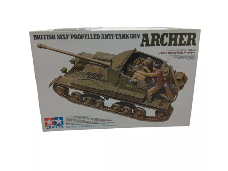 MODEL TAMIYA 35356 BRITISH ANTI TANK GUN ARCHER - SELF PROPELLED