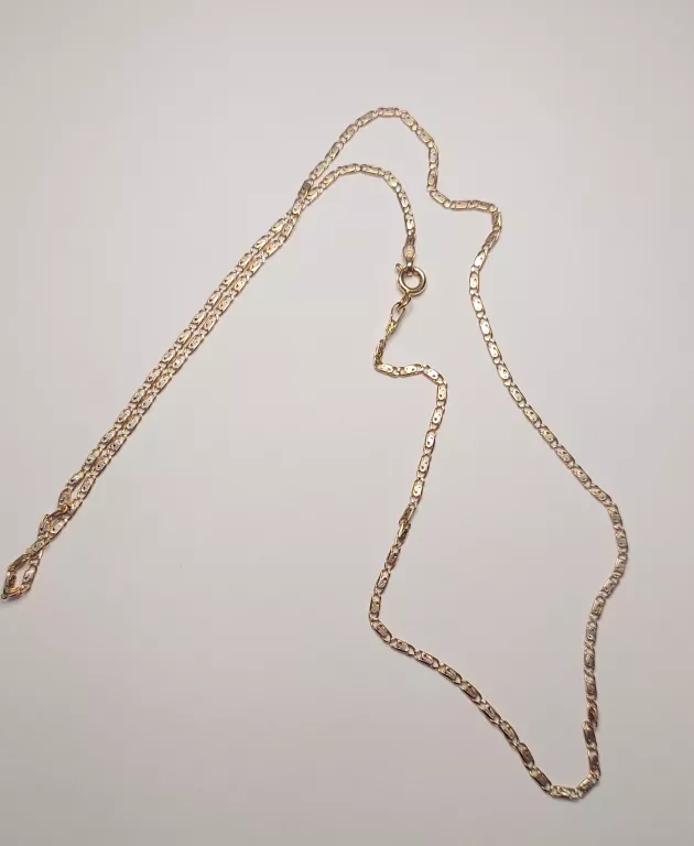 ZŁOTY ŁAŃCUSZEK - RÓŻOWE ZŁOTO - 55 CM./ 5,69G.