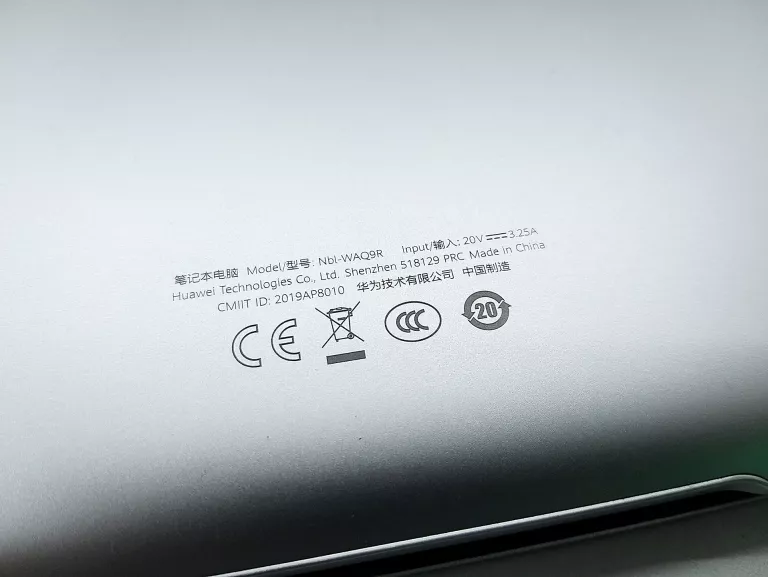 LAPTOP HUAWEI MATEBOOK D-14 NBL-WAQ9R 8/512 GB