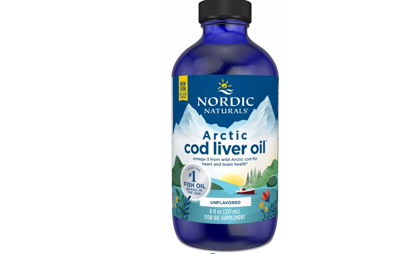 NORDIC NATURALS ARCTIC COD LIVER OIL OMEGA 3 TRAN Z WĄTROBY DORSZA