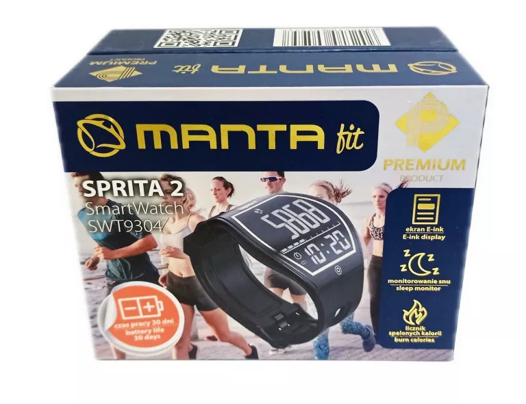 WODOODPORNY SMARTWATCH FIT MANTA SWT9304 BLUETOOTH