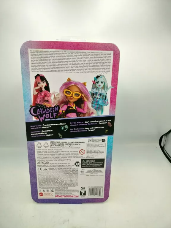 LALKA CLAWDEEN WOLF MONSTER HIGH