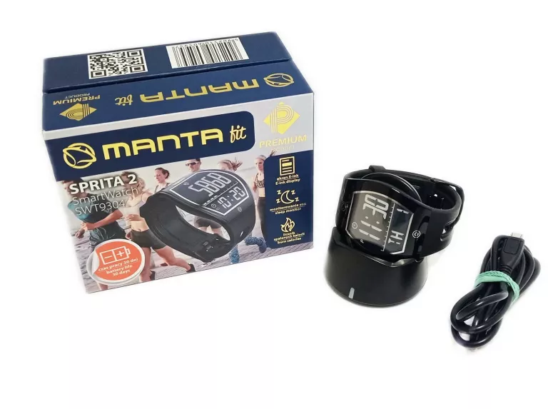 WODOODPORNY SMARTWATCH FIT MANTA SWT9304 BLUETOOTH