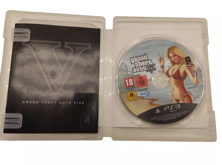 GRA NA PLAYSTATION 3 GRAND THEFT AUTO V GTA 5 PS3 POLSKA WERSJA JĘZYKOWA