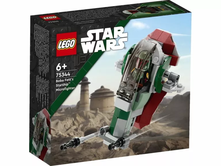 LEGO 75344 STAR WARS - MIKROMYŚLIWIEC KOSMICZNY BOBY FETTA