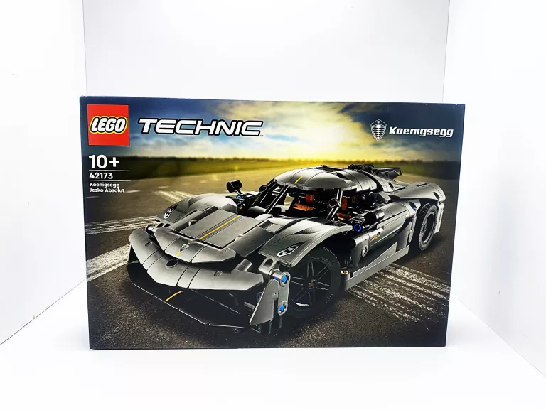 LEGO 42173 TECHNIC SZARY HIPERSAMOCHÓD KOENIGSEGG JESKO ABSOLUT