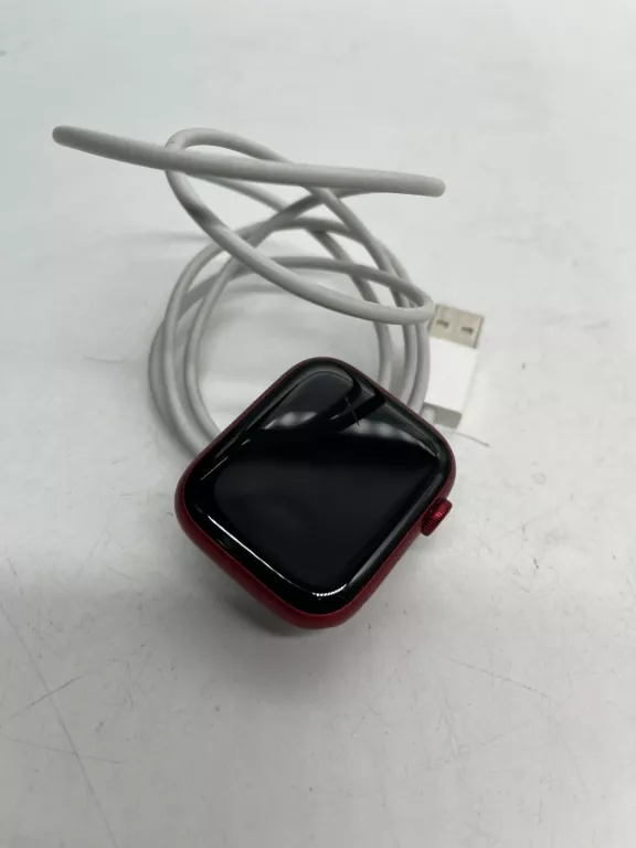 APPLE WATCH 7 45MM CZERWONY RED NIE WYLOGOWANY ICLOUD