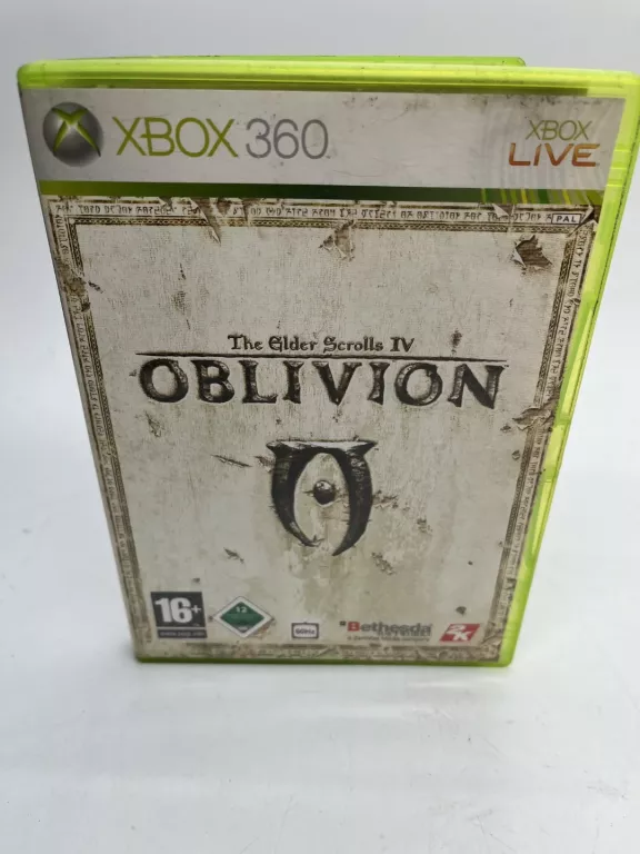 XBOX 360 GRA OBLIVION ELDER SCROLLS IV