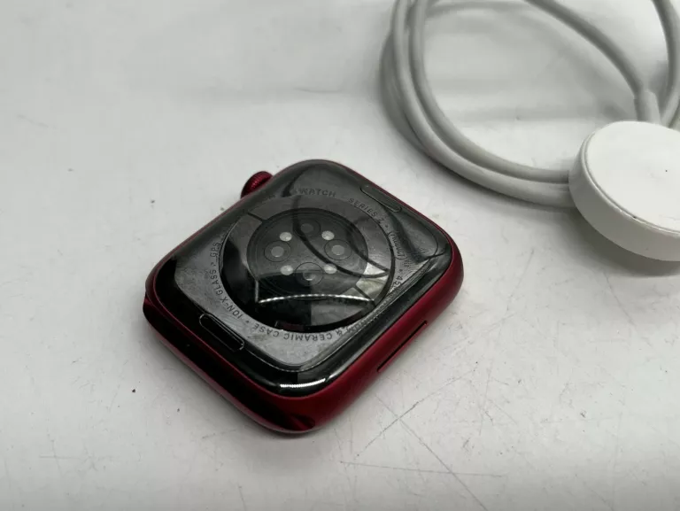 APPLE WATCH 7 45MM CZERWONY RED NIE WYLOGOWANY ICLOUD