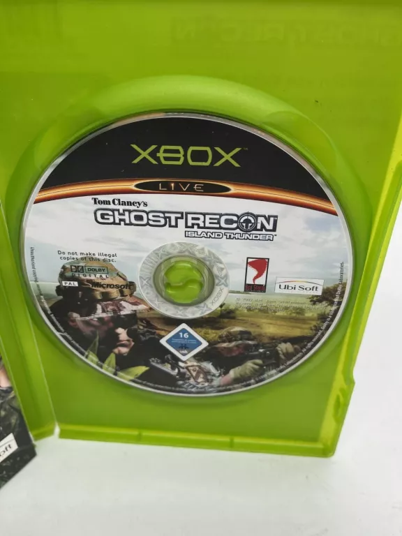 GRA XBOX GHOST RECON ISLAND THUNDER