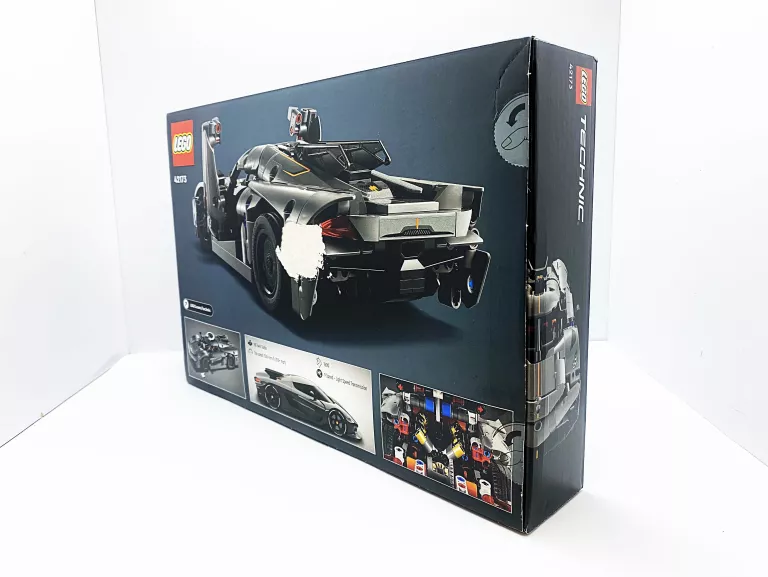 LEGO 42173 TECHNIC SZARY HIPERSAMOCHÓD KOENIGSEGG JESKO ABSOLUT