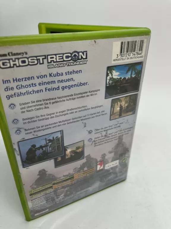 GRA XBOX GHOST RECON ISLAND THUNDER