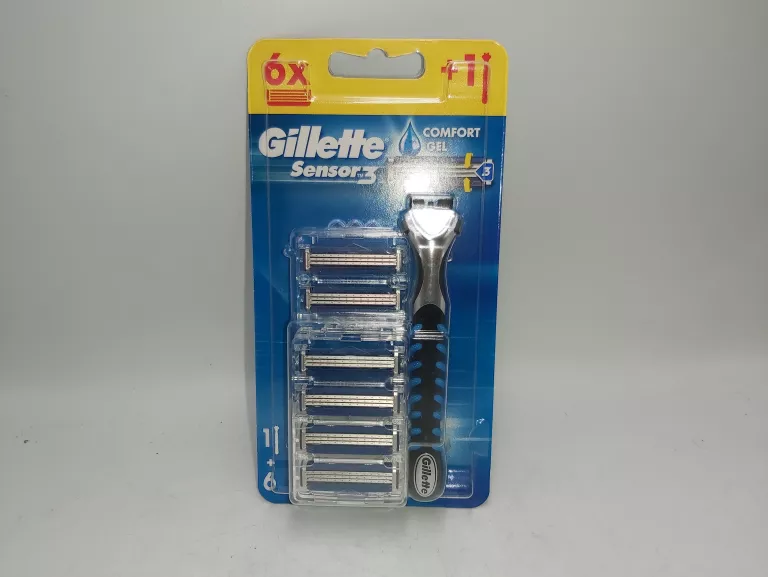 MASZYNKA GILLETTE SENSOR 3 + 6 WKŁADÓW