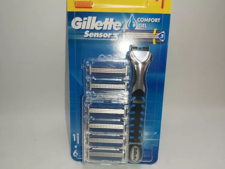 MASZYNKA GILLETTE SENSOR 3 + 6 WKŁADÓW