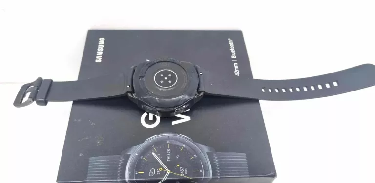 SMARTWATCH SAMSUNG GALAXY WATCH 42MM SM-R810 + ŁADOWARKA/PUDEŁKO