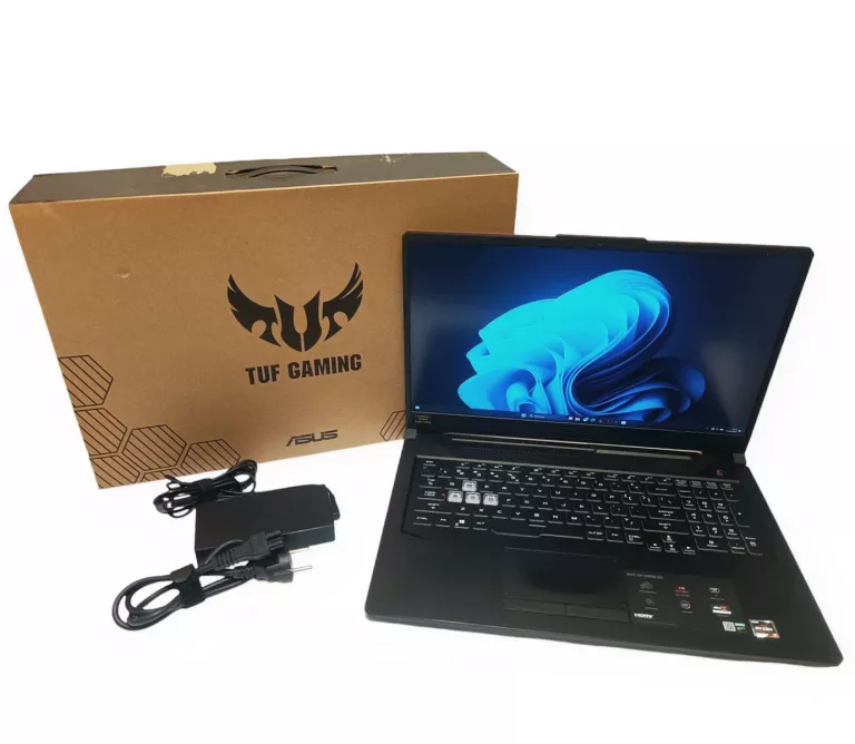 LAPTOP ASUS TUF GAMING A17 RYZEN 5 4600H/32GB RAM/240+512 GB SSD/GTX1650TI