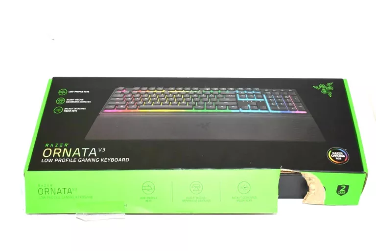 KLAWIATURA GAMINGOWA RAZER ORNATA V3 IDEALNY STAN