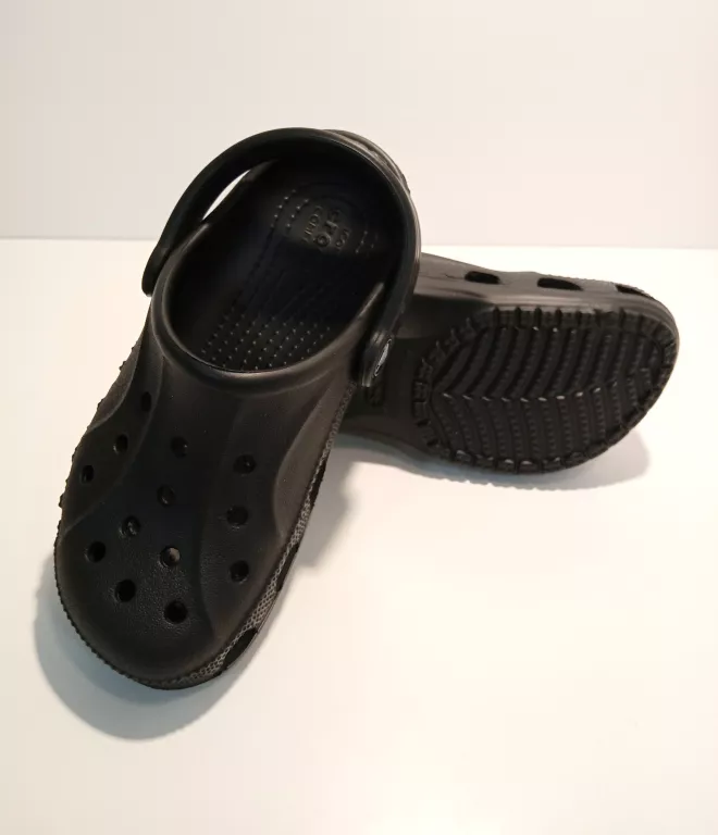 KLAPKI CROCS CZARNE DZIECIĘCE C12 ROZMIAR 29 30 - POWYSTAWOWE