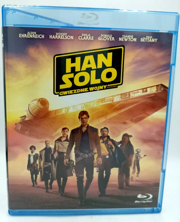 FILM GWIEZDNE WOJNY HAN SOLO BD