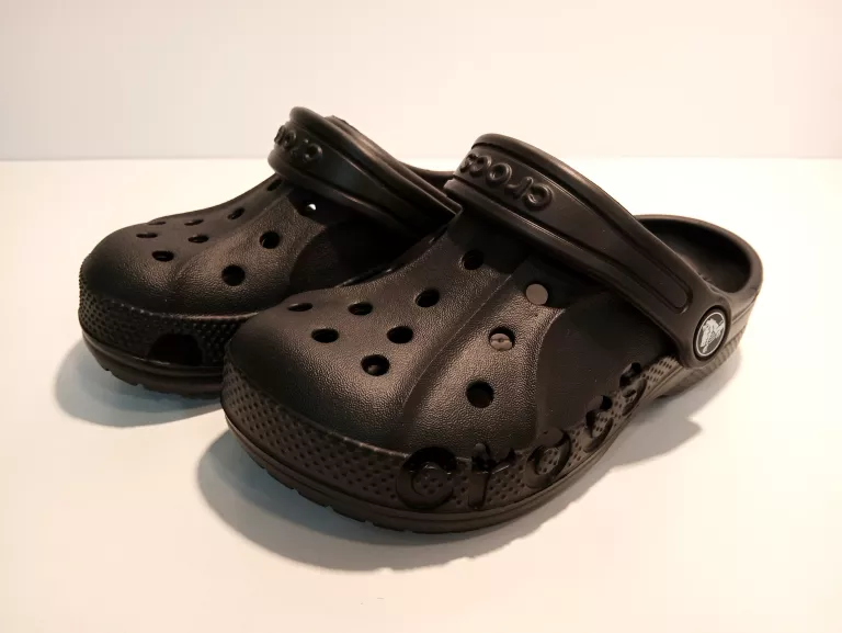 KLAPKI CROCS CZARNE DZIECIĘCE C12 ROZMIAR 29 30 - POWYSTAWOWE