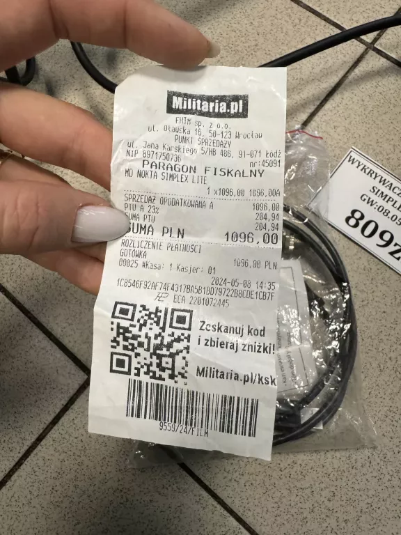 WYKRYWACZ METALI NOKTA SIMPLEX LITE GW:08.05.2024