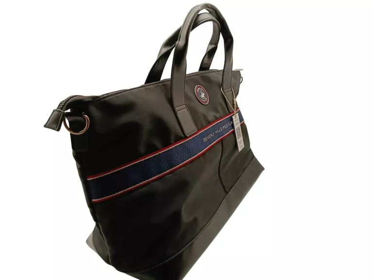 BEVERLY HILLS POLO CLUB TORBA SPORTOWA ELEGANCKA Z LOGO