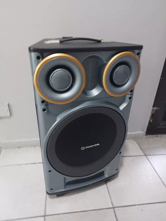 GŁOSNIK KARAOKE MANTA SPK 5003 KOMPLET