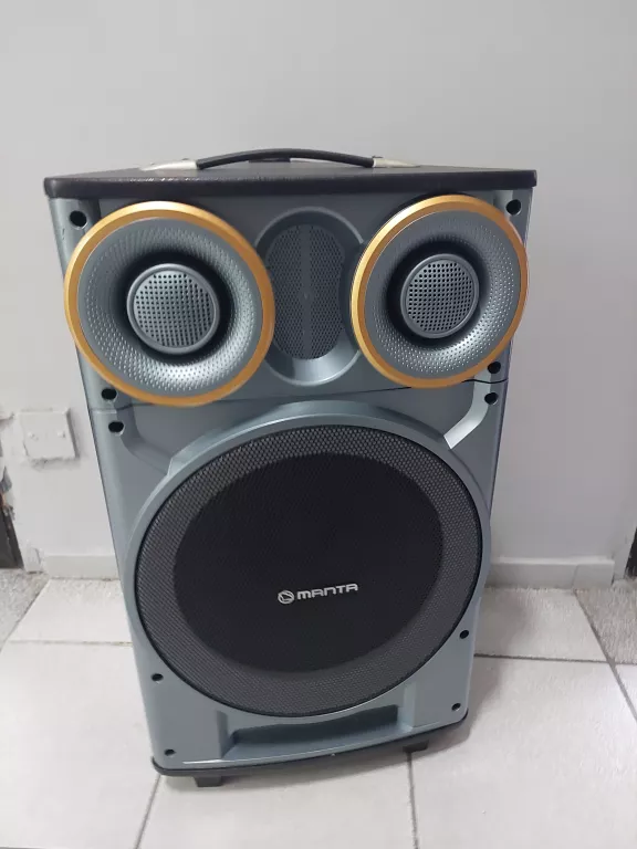GŁOSNIK KARAOKE MANTA SPK 5003 KOMPLET