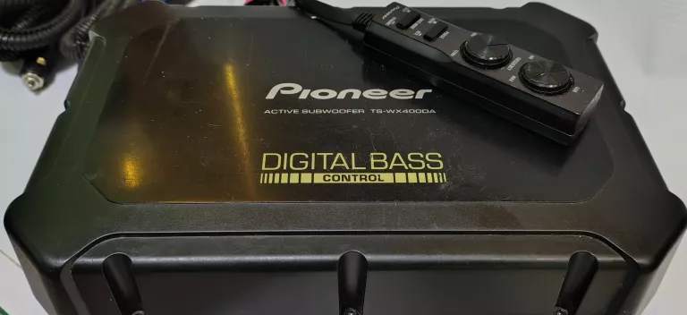 PIONEER TS-WX400DA SUBWOOFER AKTYWNY + PILOT KABLE