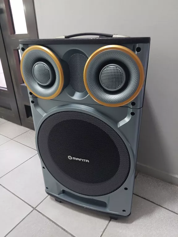 GŁOSNIK KARAOKE MANTA SPK 5003 KOMPLET