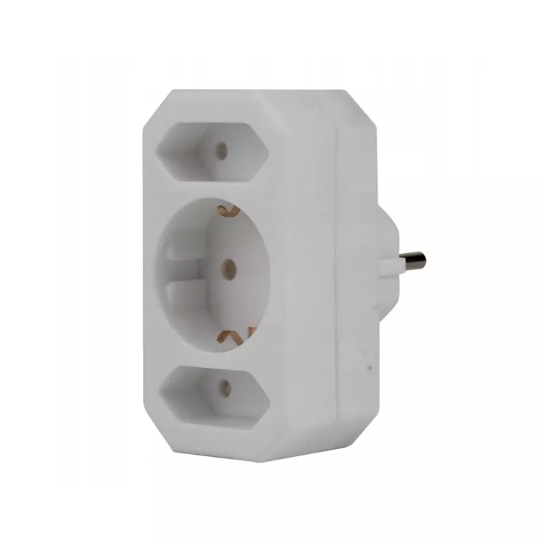 ROZDZIELNICA UNITEC 220 V IP20 16 A / TRZY WEJŚCIA 2 EURO 1 SCHUKO