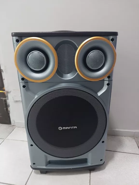 GŁOSNIK KARAOKE MANTA SPK 5003 KOMPLET