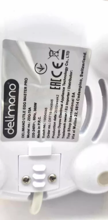 DELIMANO ULITE EGG MASTER PRO/PUDEŁKO