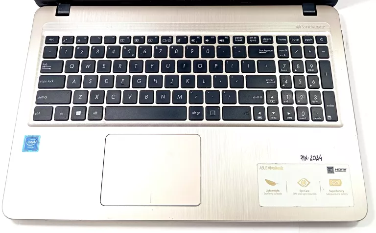 LAPTOP ASUS VIVOBOOK A540N 4GB / 500GB ŁADOWARKA + PLECAK
