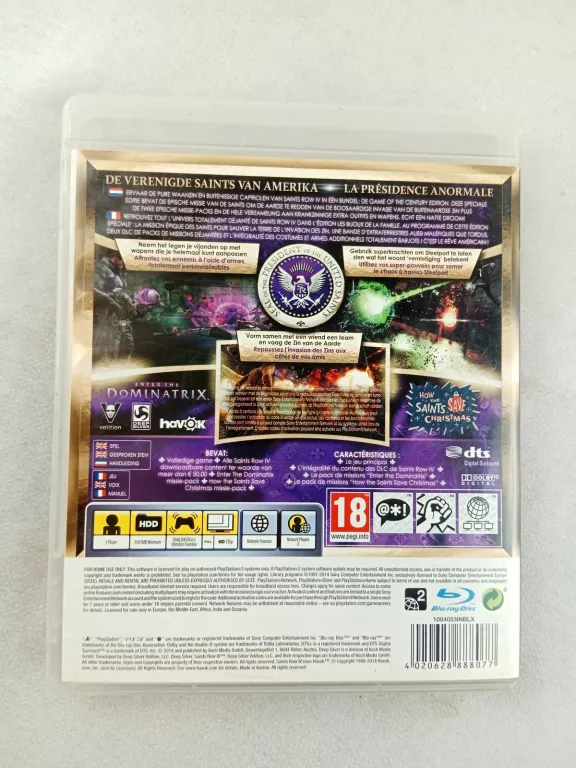 GRA PS3 SAINTS ROW IV