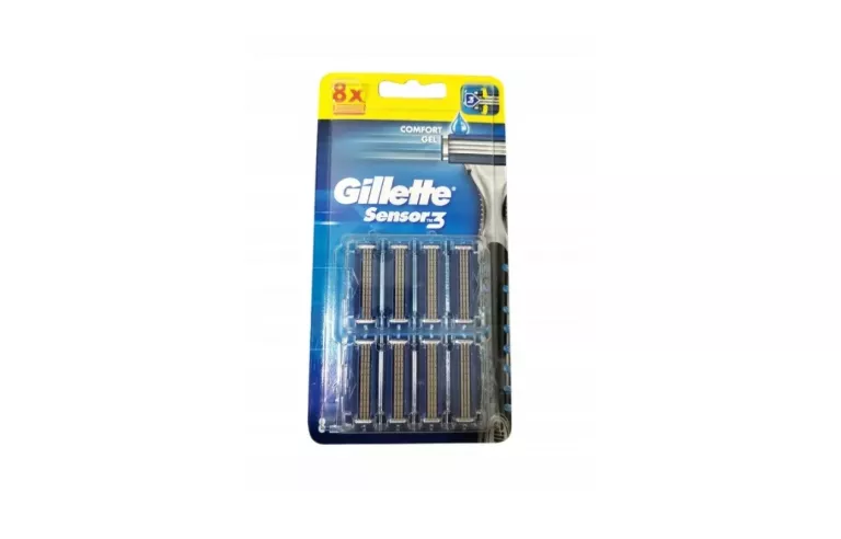 WKŁADY DO MASZYNKI GILLETTE SENSOR3 8 SZTUK