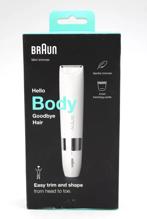 TRYMER DAMSKI DO CIAŁA BRAUN BS1000 MINI BODY