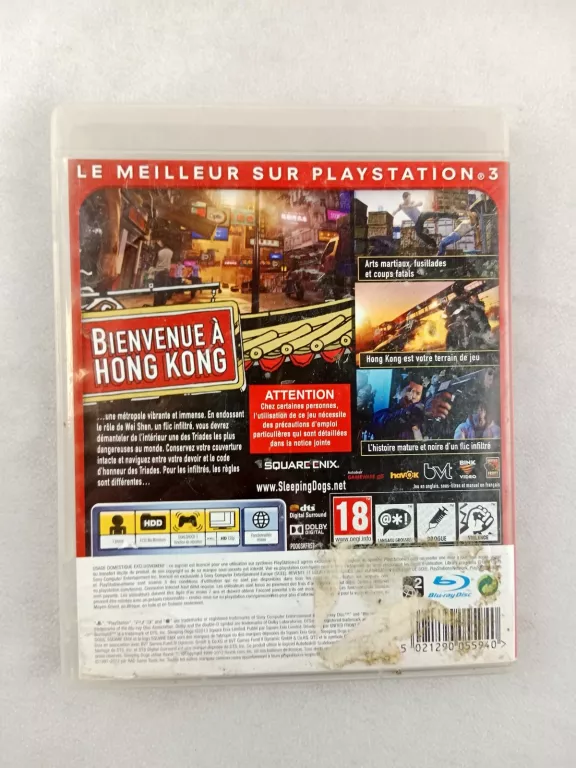 GRA PS3 SLEEPING DOGS