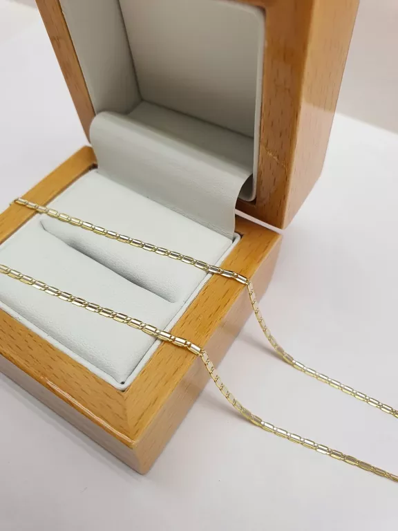 ZŁOTY NIESKALANY ŁAŃCUSZEK! 3,47G! 585