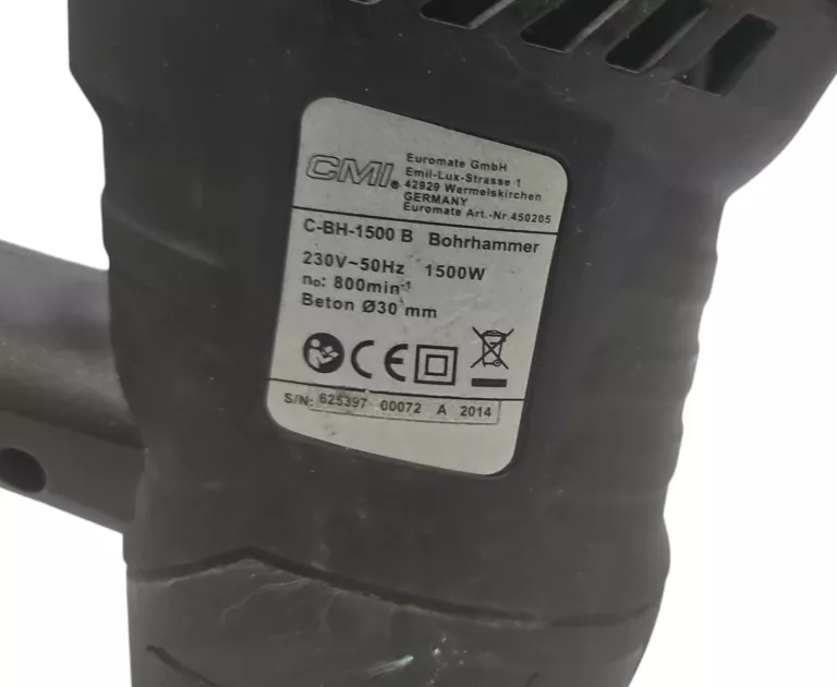 MŁOT UDAROWY CMI C-BH-1500 B 1500W