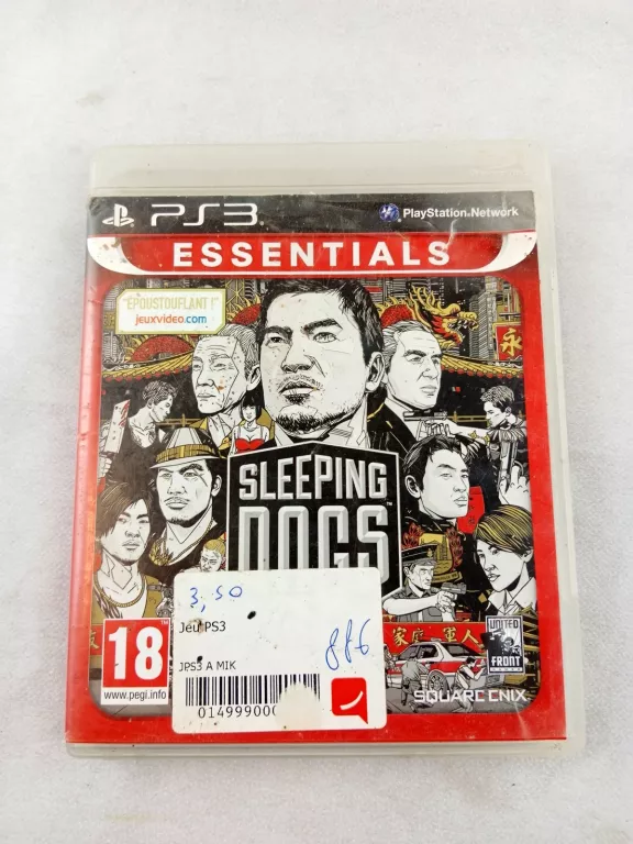 GRA PS3 SLEEPING DOGS